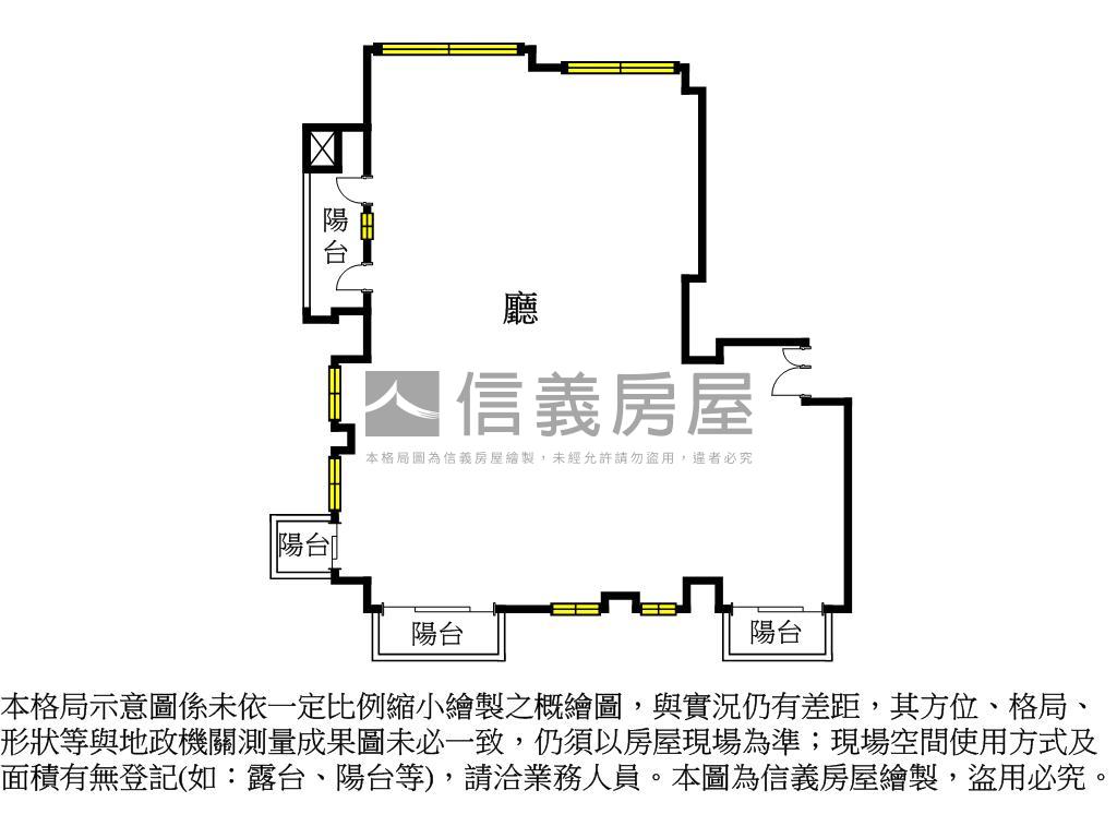 世界明珠‧Ｆ１高樓房屋室內格局與周邊環境