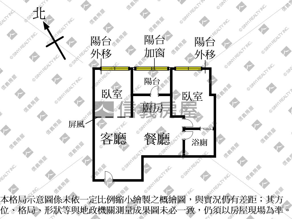 低總善導寺精美高樓２房房屋室內格局與周邊環境