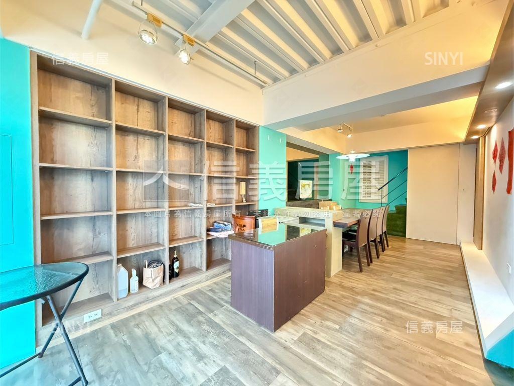 自強南路臨路透天店面房屋室內格局與周邊環境