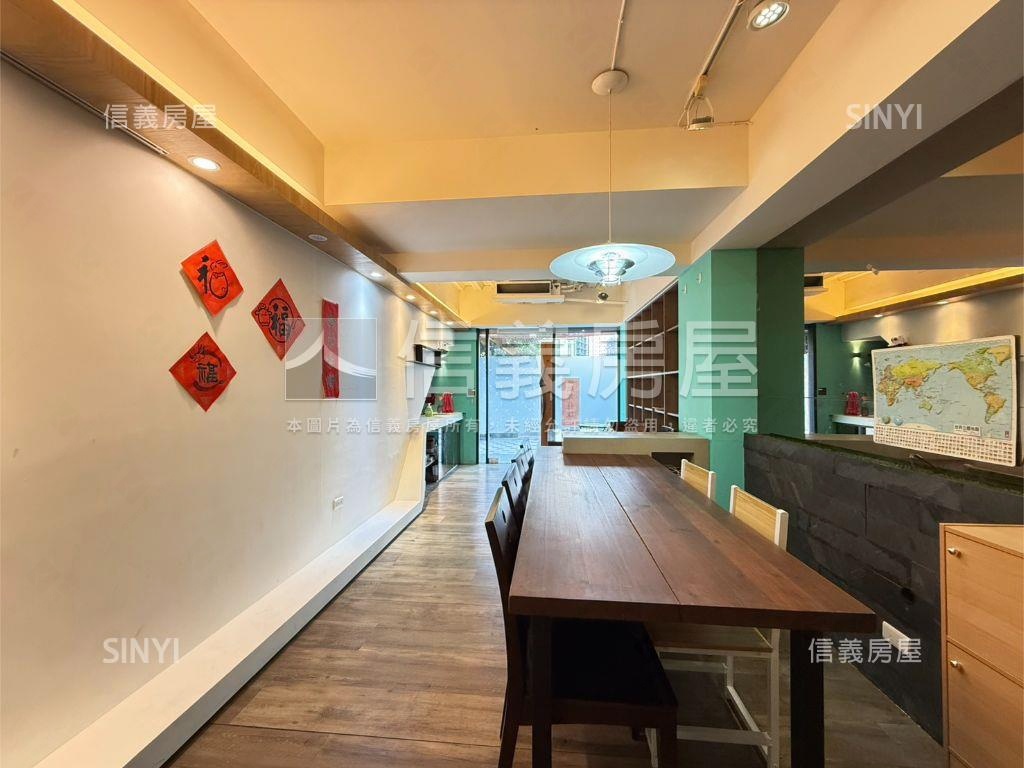 自強南路臨路透天店面房屋室內格局與周邊環境