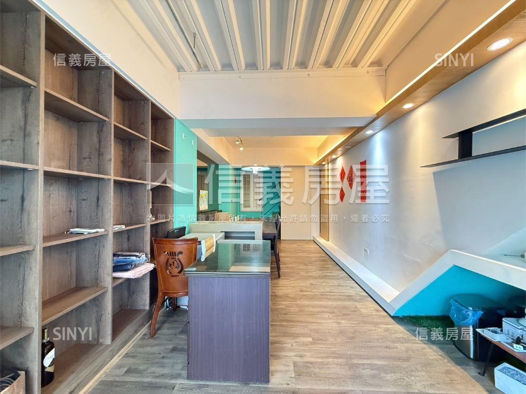 自強南路臨路透天店面房屋室內格局與周邊環境