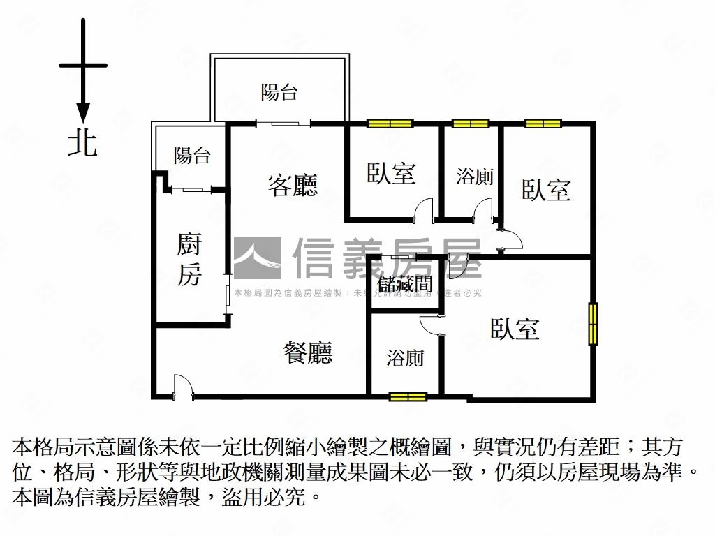 崇德隆盛三房附車位房屋室內格局與周邊環境