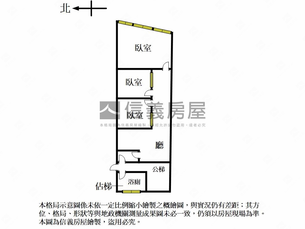 台北站前地上權店辦房屋室內格局與周邊環境