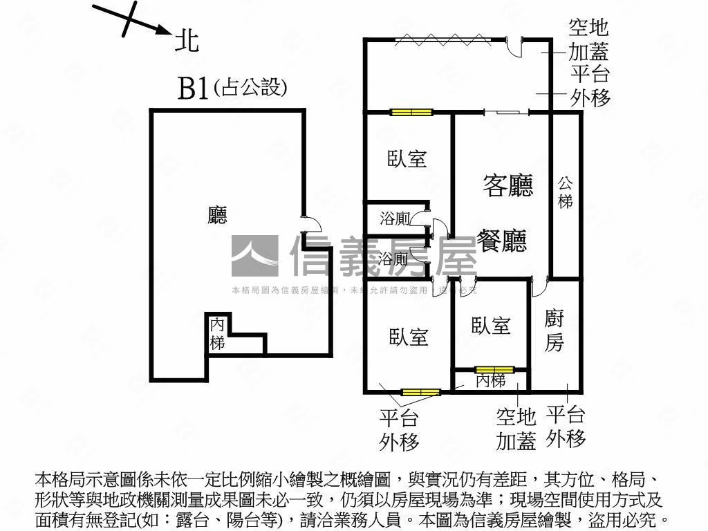 【新接】信義靜巷面寬一樓房屋室內格局與周邊環境