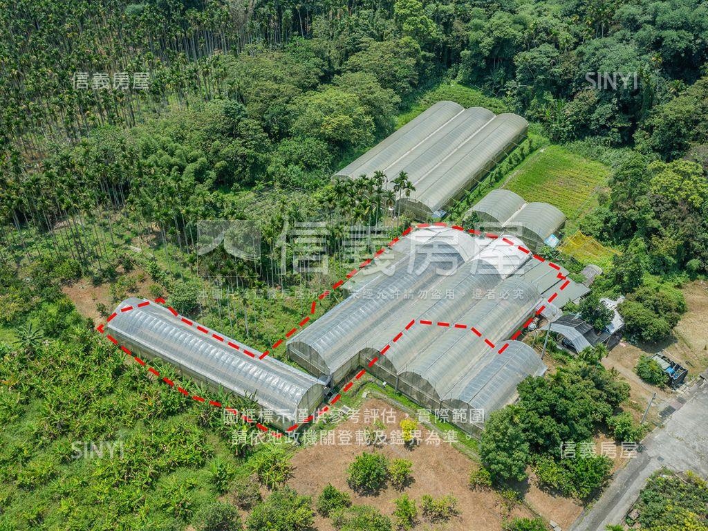 南投竹山溫室果園之一房屋室內格局與周邊環境