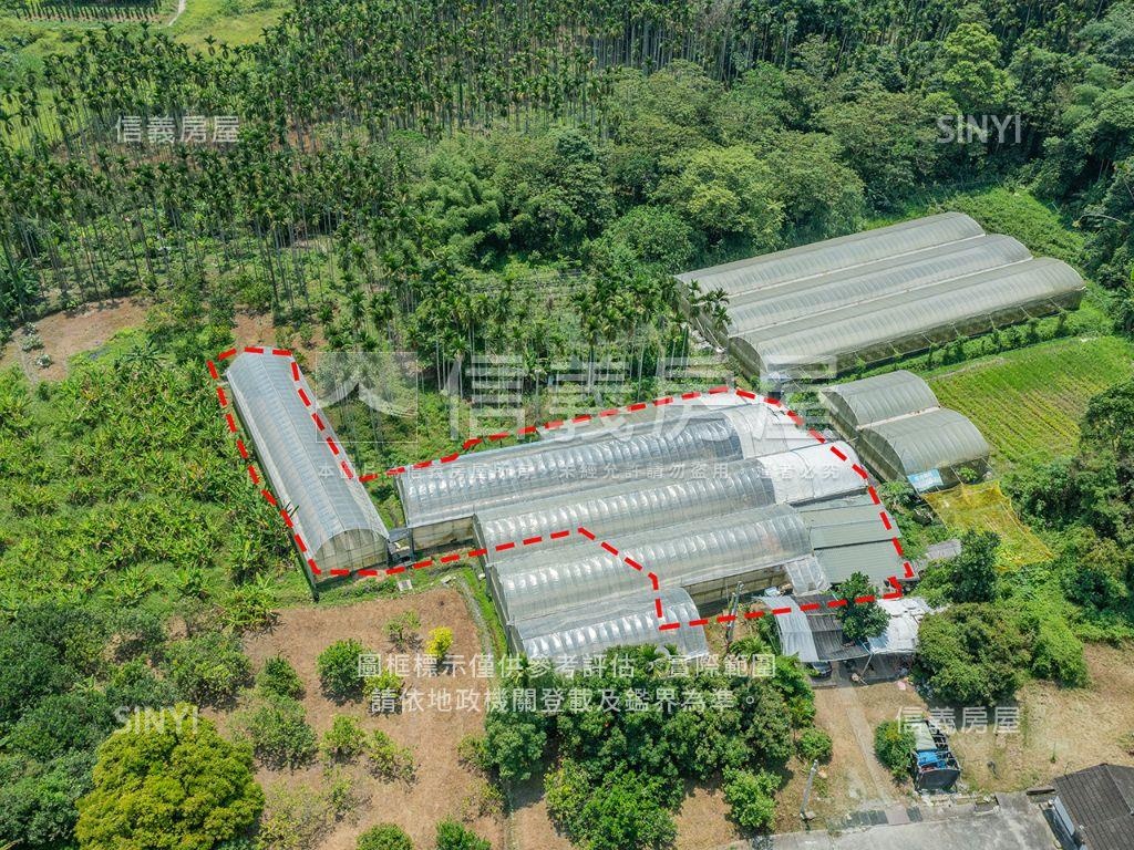 南投竹山溫室果園之一房屋室內格局與周邊環境