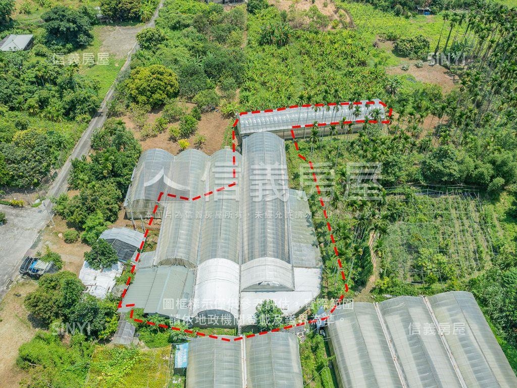 南投竹山溫室果園之一房屋室內格局與周邊環境