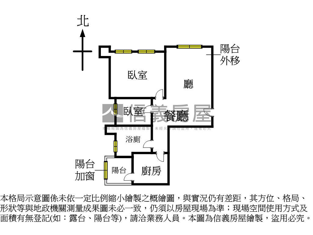 稀有東別館溫馨兩房房屋室內格局與周邊環境