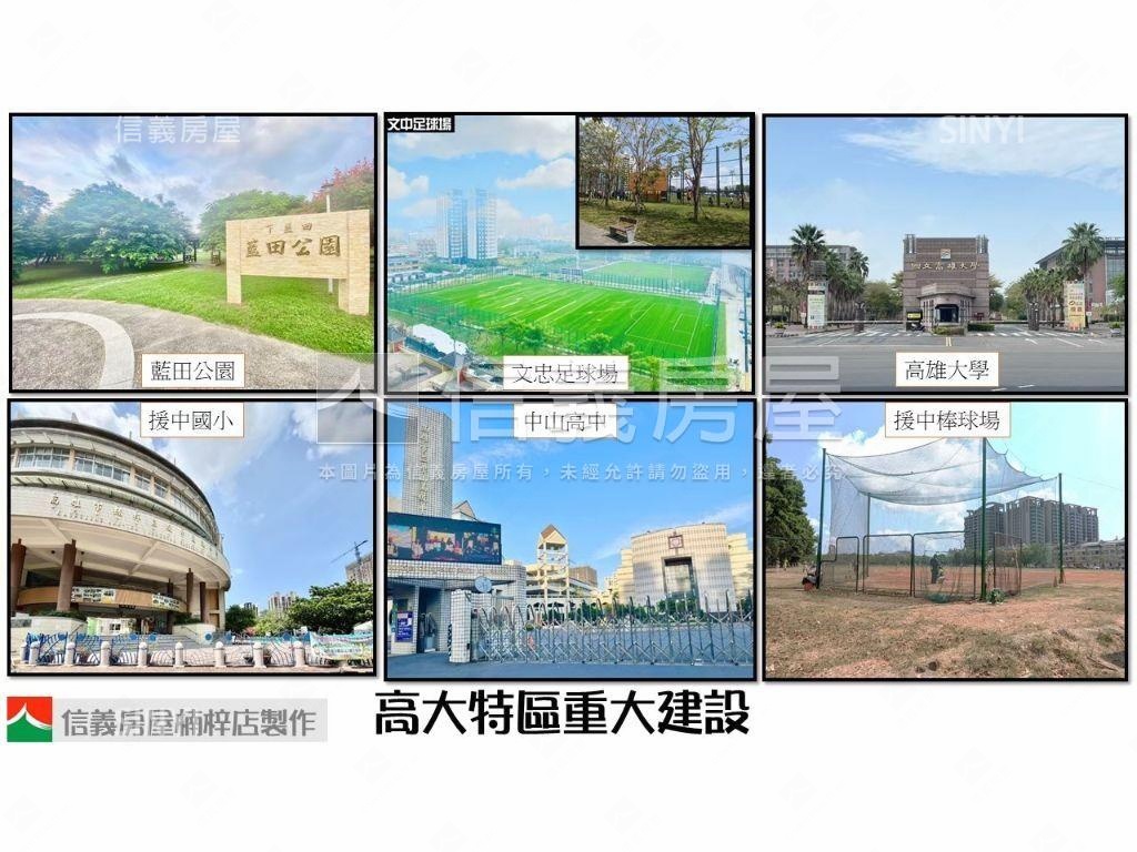 近高大社區型車庫透天房屋室內格局與周邊環境