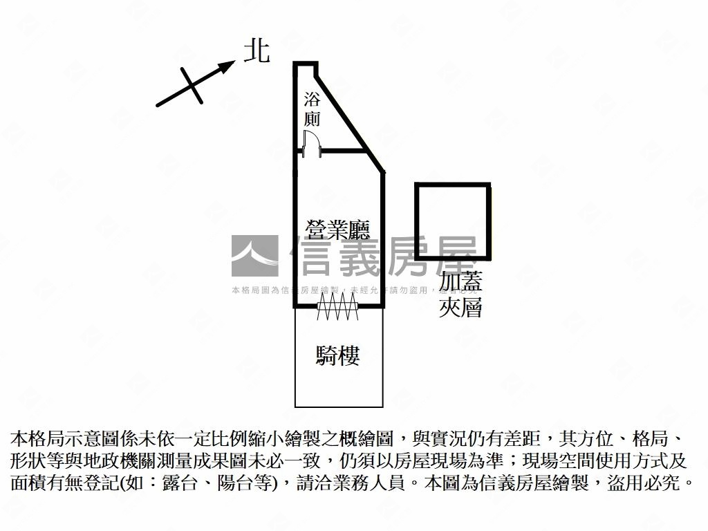 捷運台北橋小資店面首選房屋室內格局與周邊環境