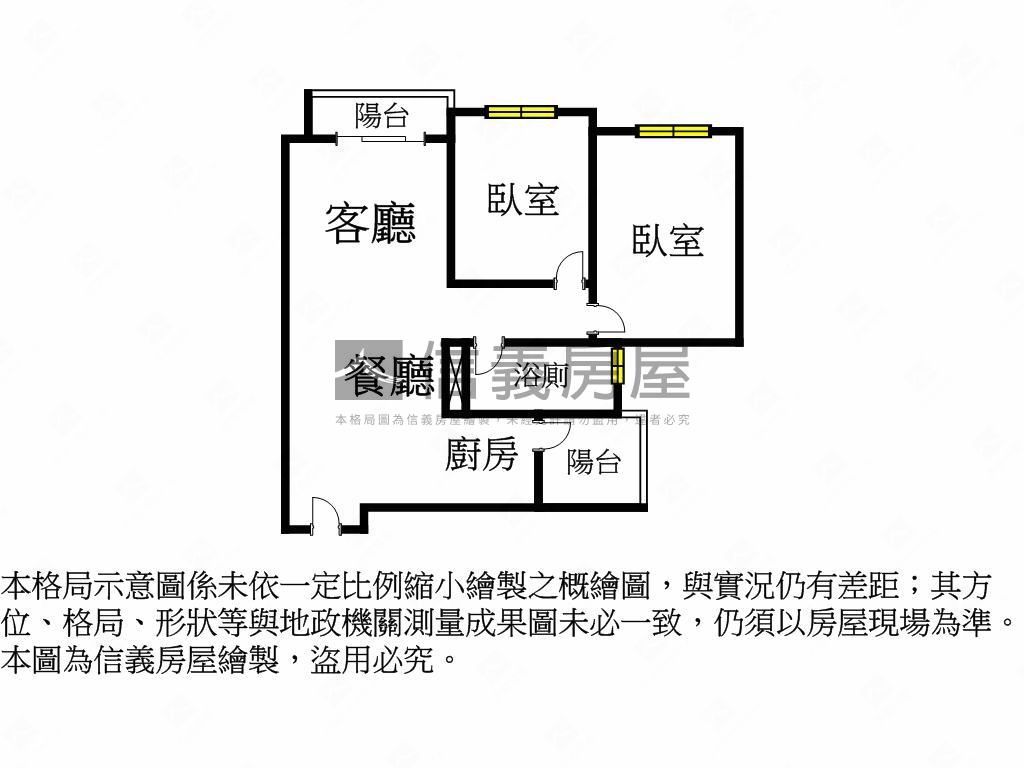 大任之耀１３Ｃ兩房平車房屋室內格局與周邊環境