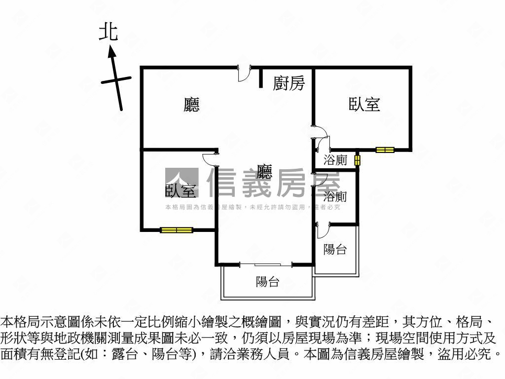 大同賦邑景觀２房有平車房屋室內格局與周邊環境