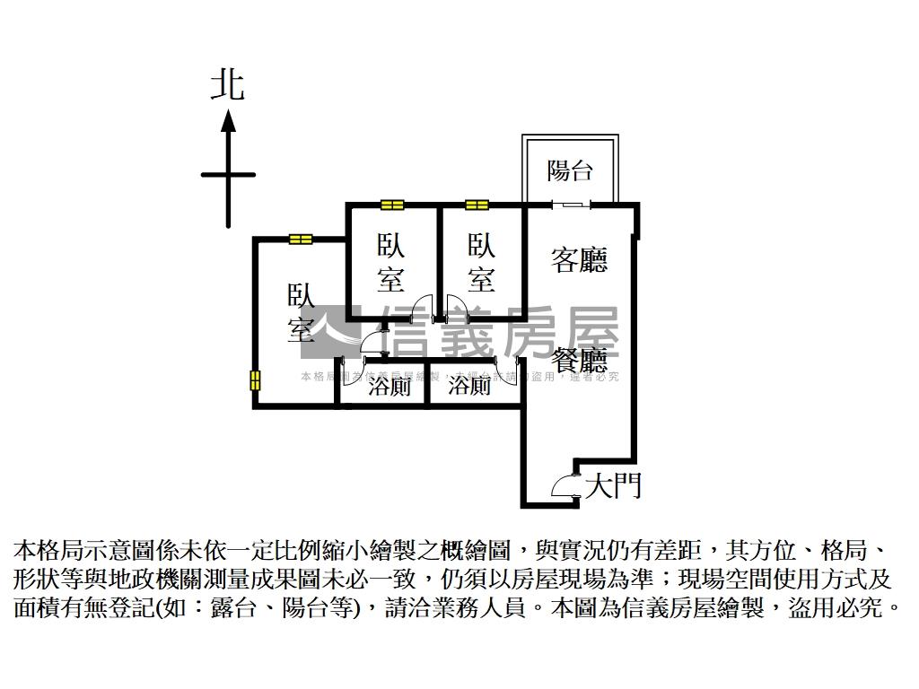 雙橡園３房車位房屋室內格局與周邊環境