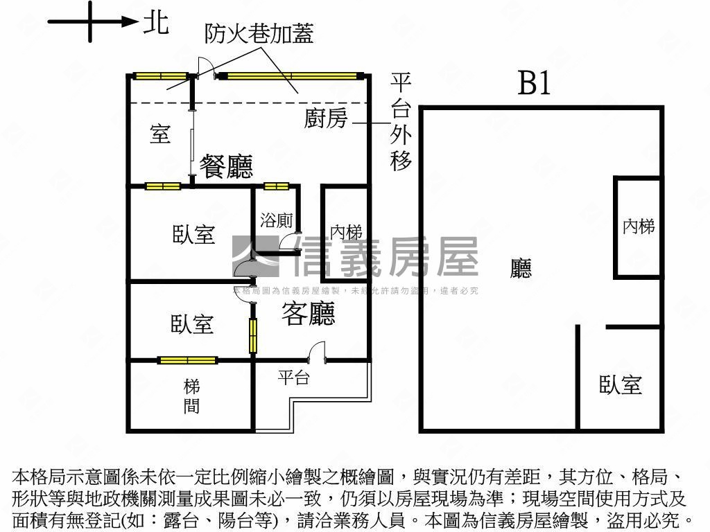 民樂４０巷一樓房屋室內格局與周邊環境
