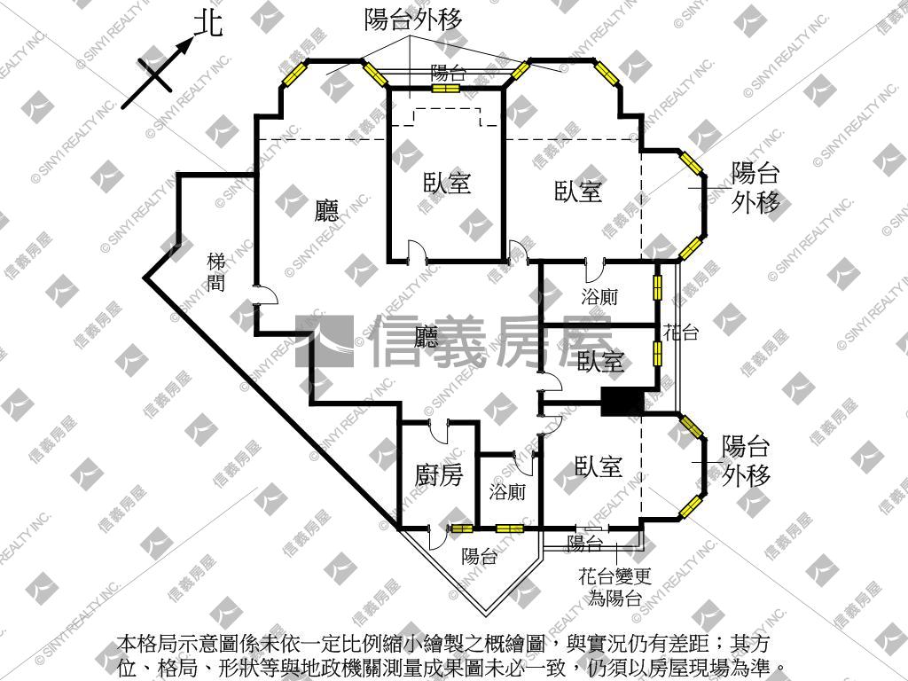 專任維多利亞四房附車位房屋室內格局與周邊環境