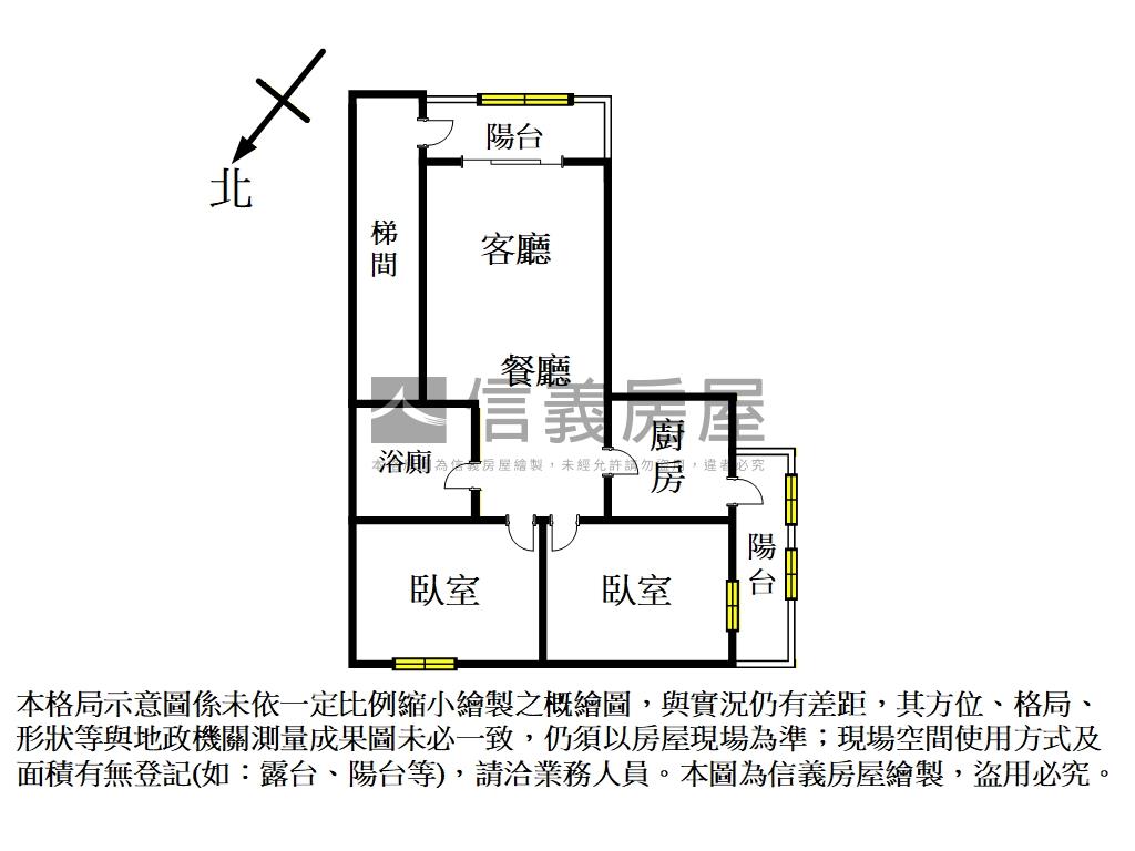 ✦內湖站｜成家·３樓邊間房屋室內格局與周邊環境