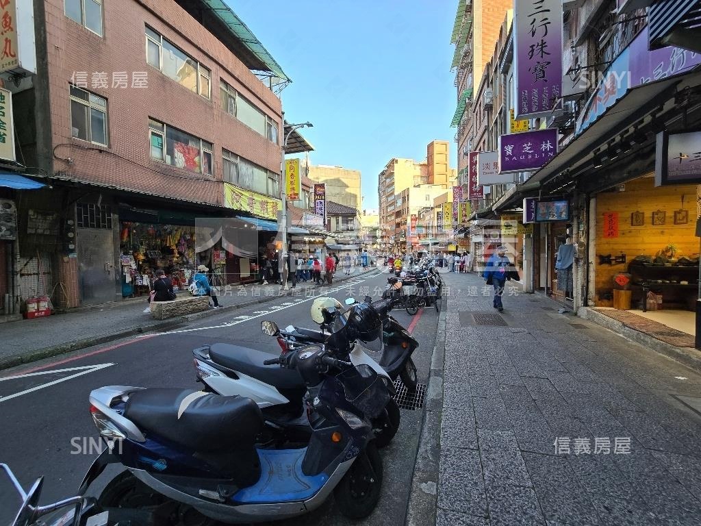 淡水老街透天土地房屋室內格局與周邊環境