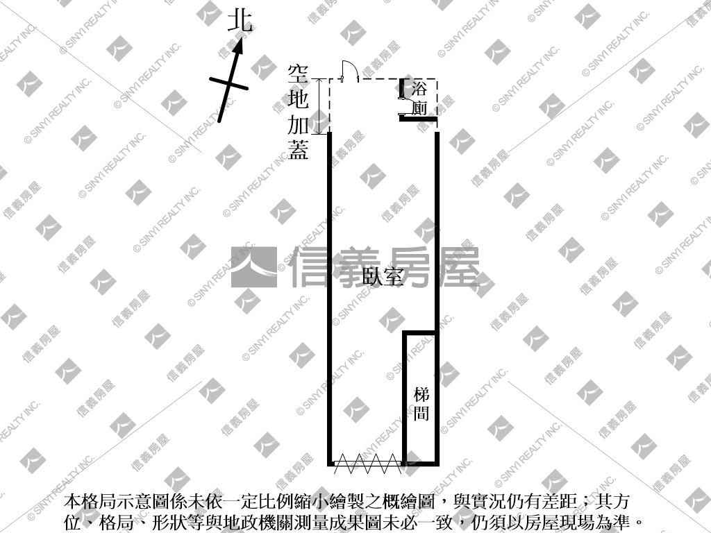 自強公寓一樓房屋室內格局與周邊環境