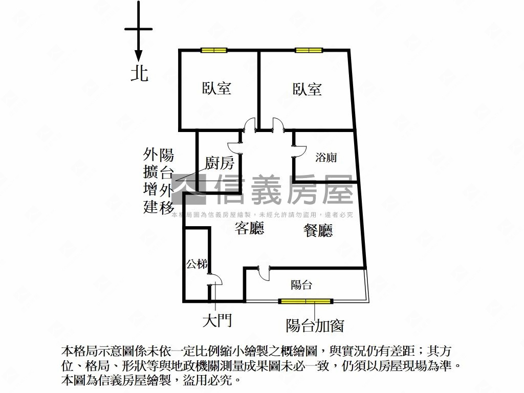 中山國小稀有兩房獨戶公寓房屋室內格局與周邊環境