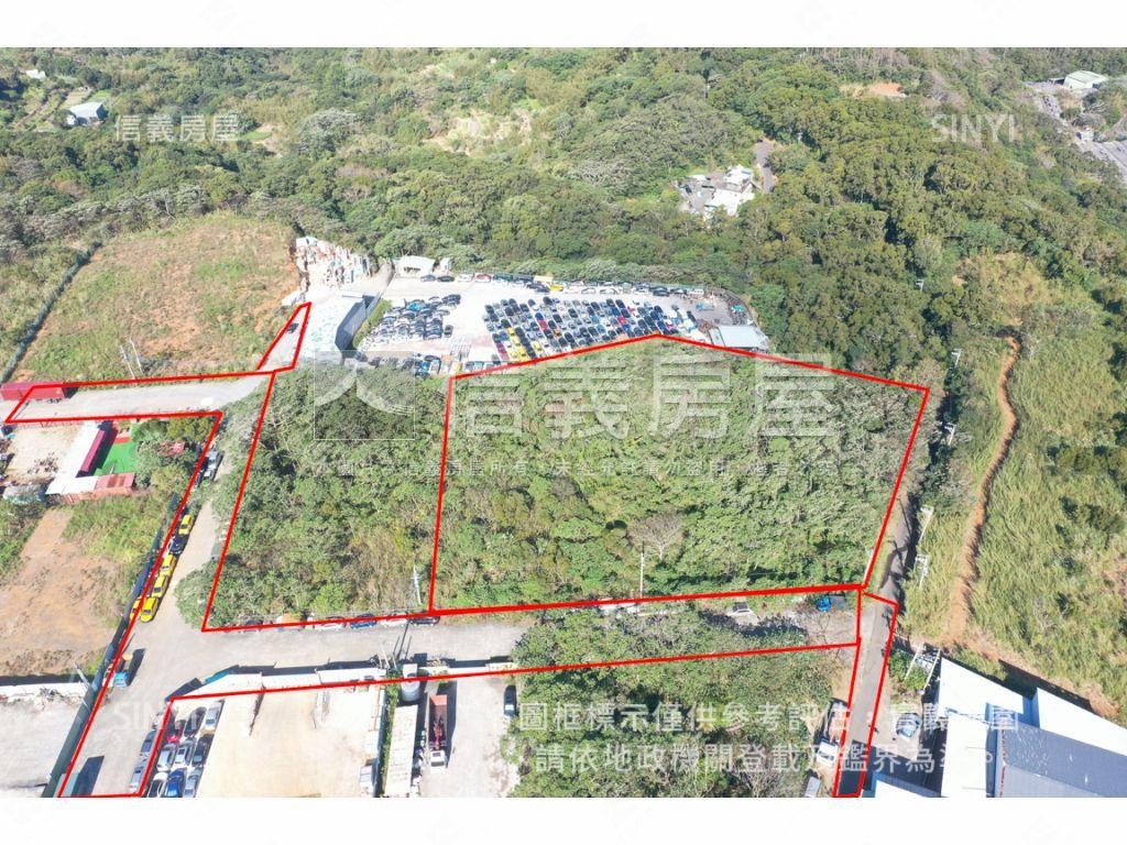 林口忠福段土地房屋室內格局與周邊環境