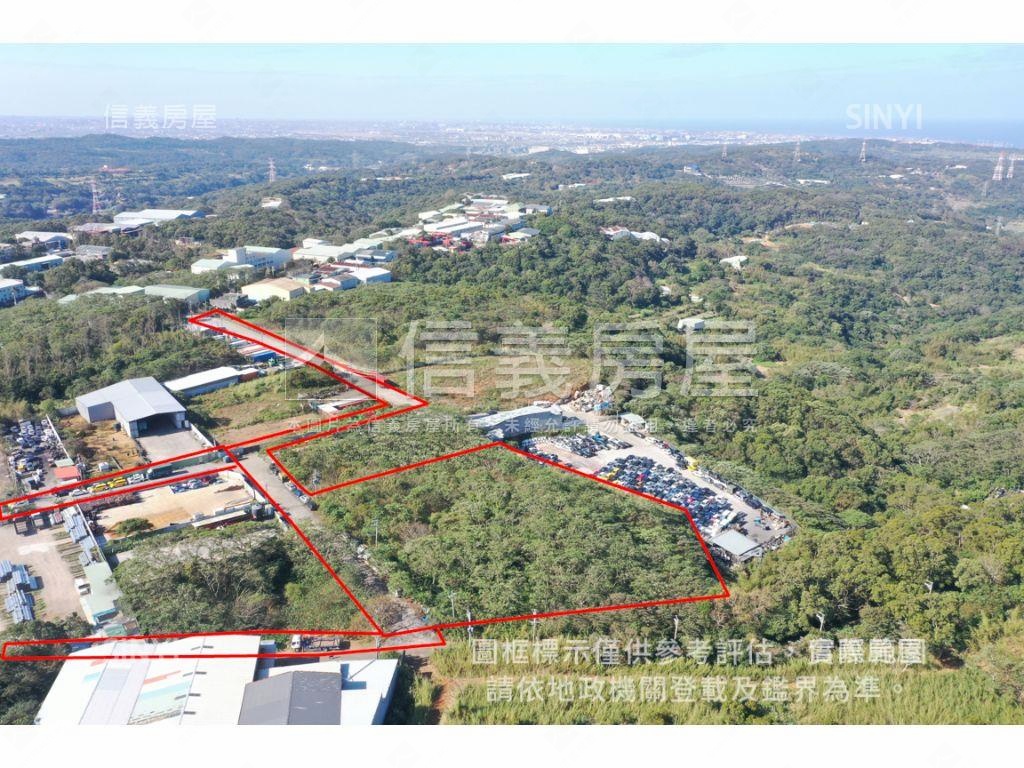 林口忠福段土地房屋室內格局與周邊環境