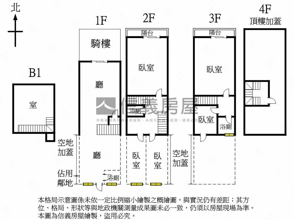 近勤美審計美透店房屋室內格局與周邊環境