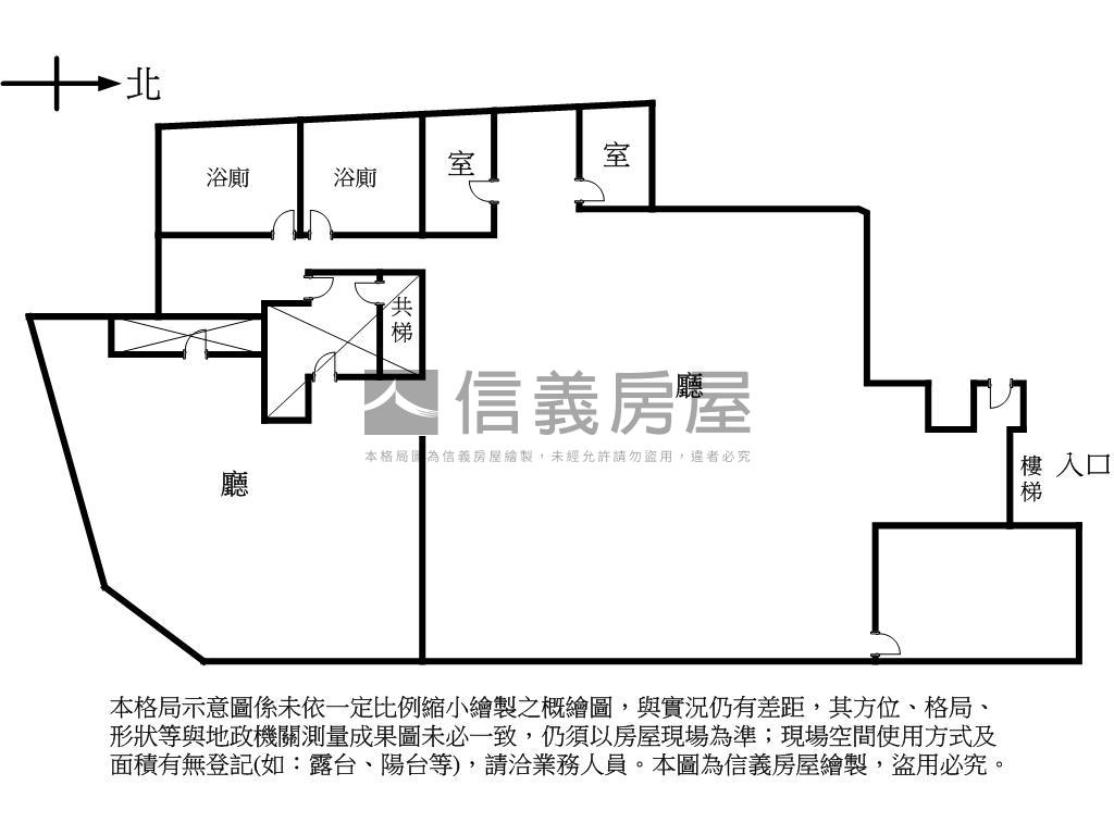 ＡＡ北車站百坪黃金店面房屋室內格局與周邊環境