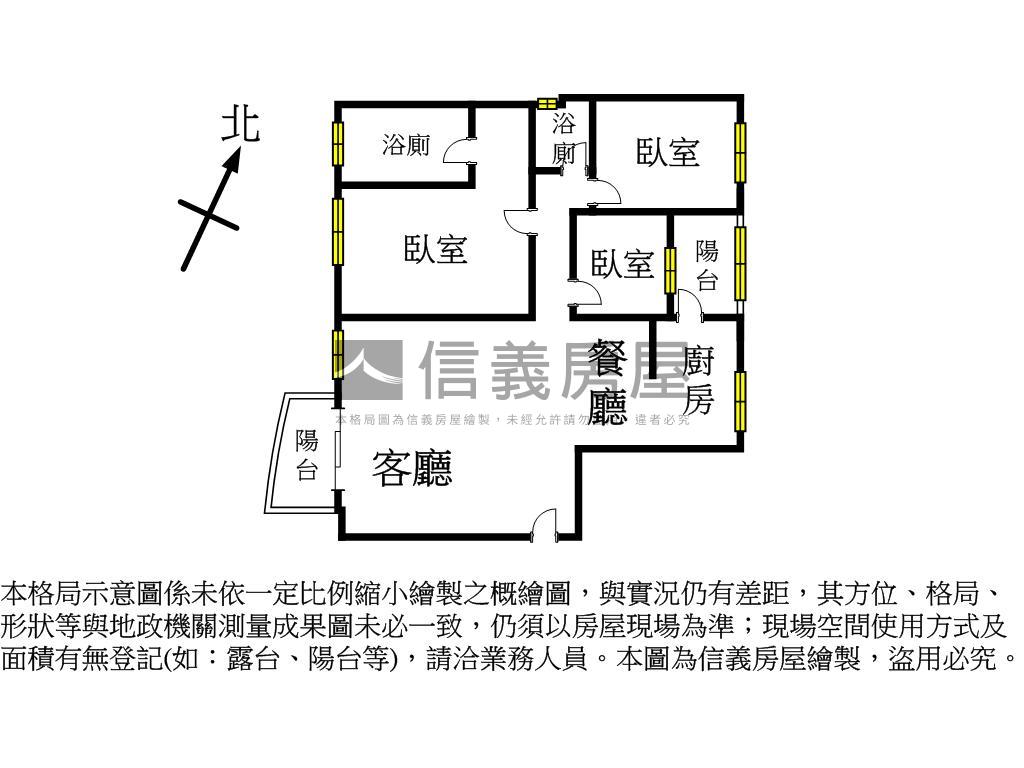 宜誠一極·河景雙車位別苑房屋室內格局與周邊環境