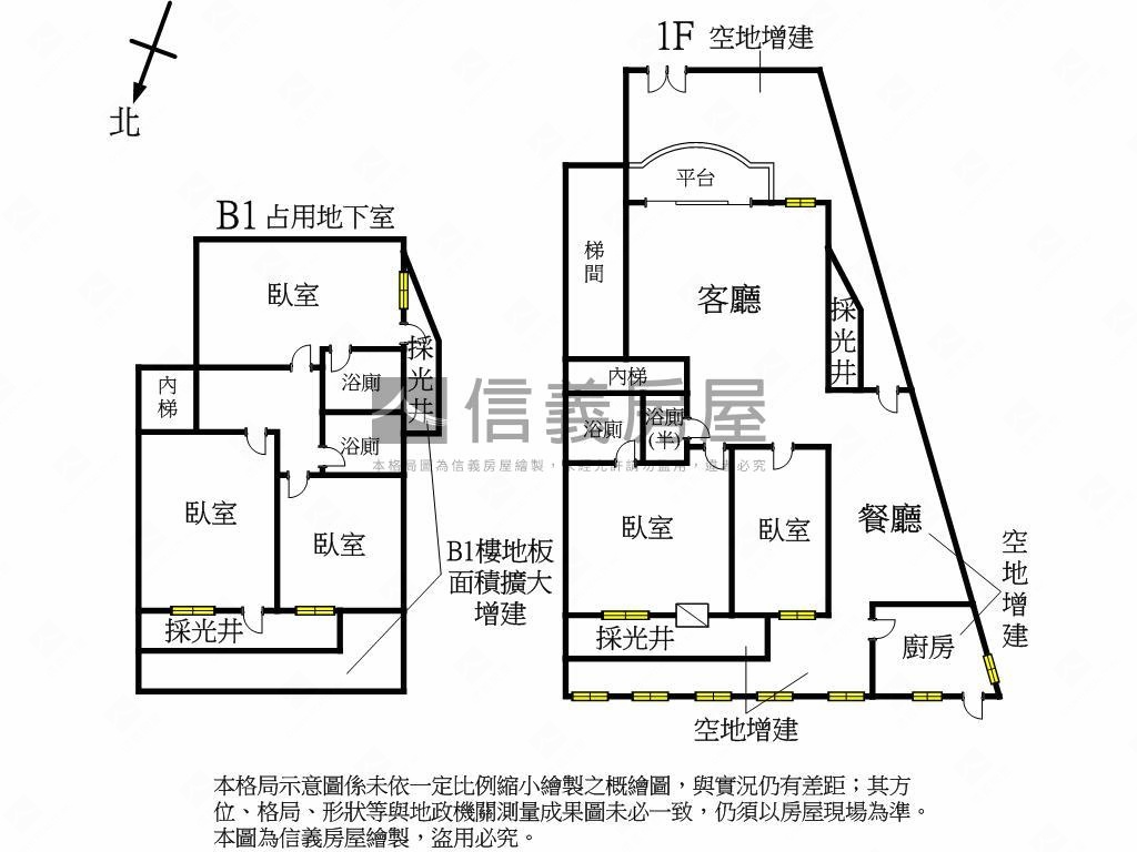 江南靜巷近港墘站庭院一樓房屋室內格局與周邊環境