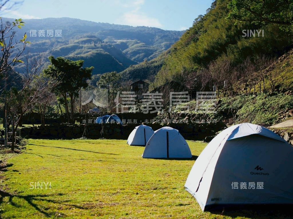 已規劃好尖石鄉露營美地房屋室內格局與周邊環境