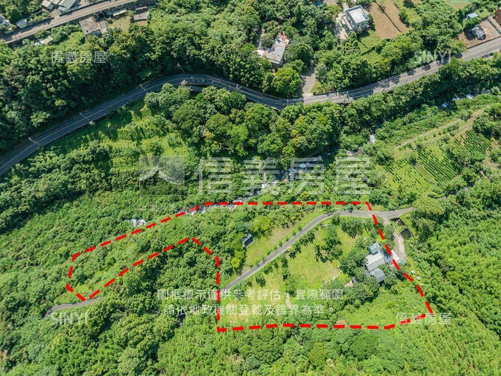已規劃好尖石鄉露營美地房屋室內格局與周邊環境