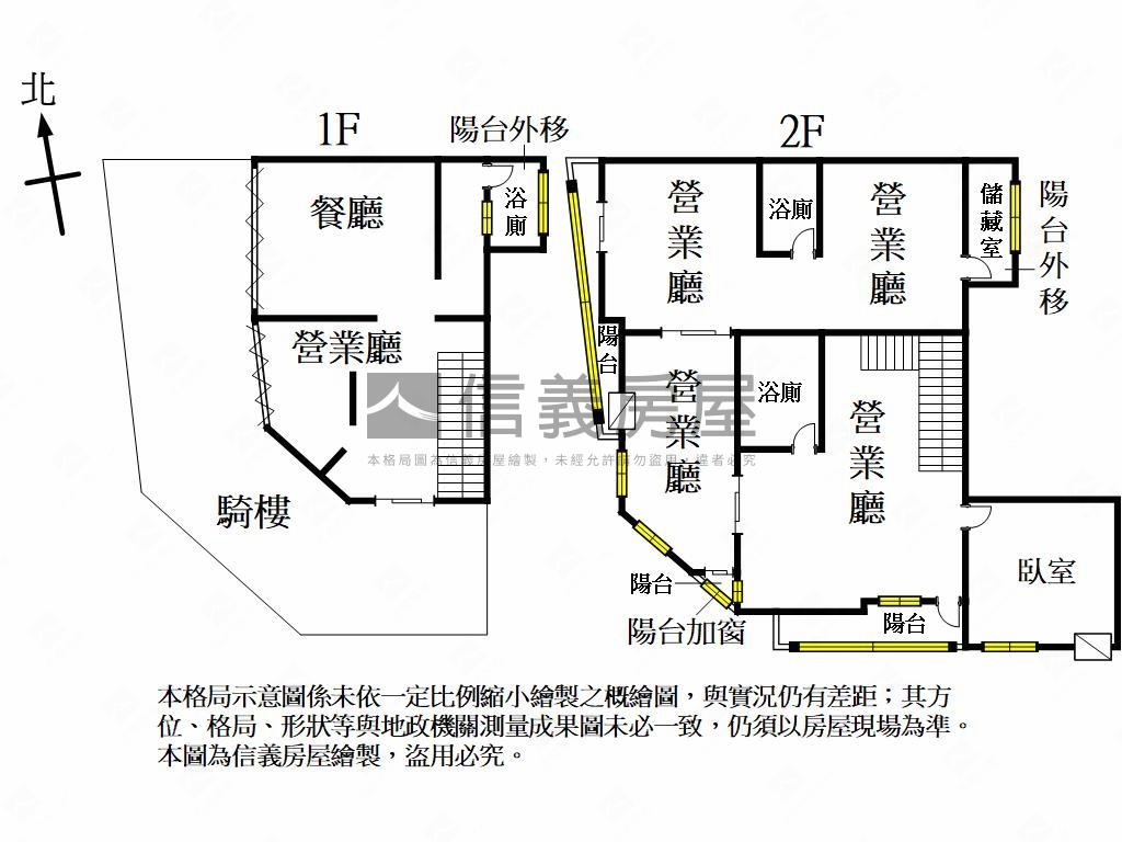 梅川Ｘ大連黃金角間樓店房屋室內格局與周邊環境