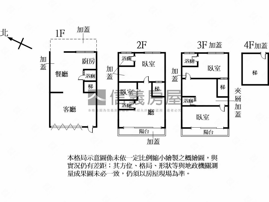 民享街透店房屋室內格局與周邊環境