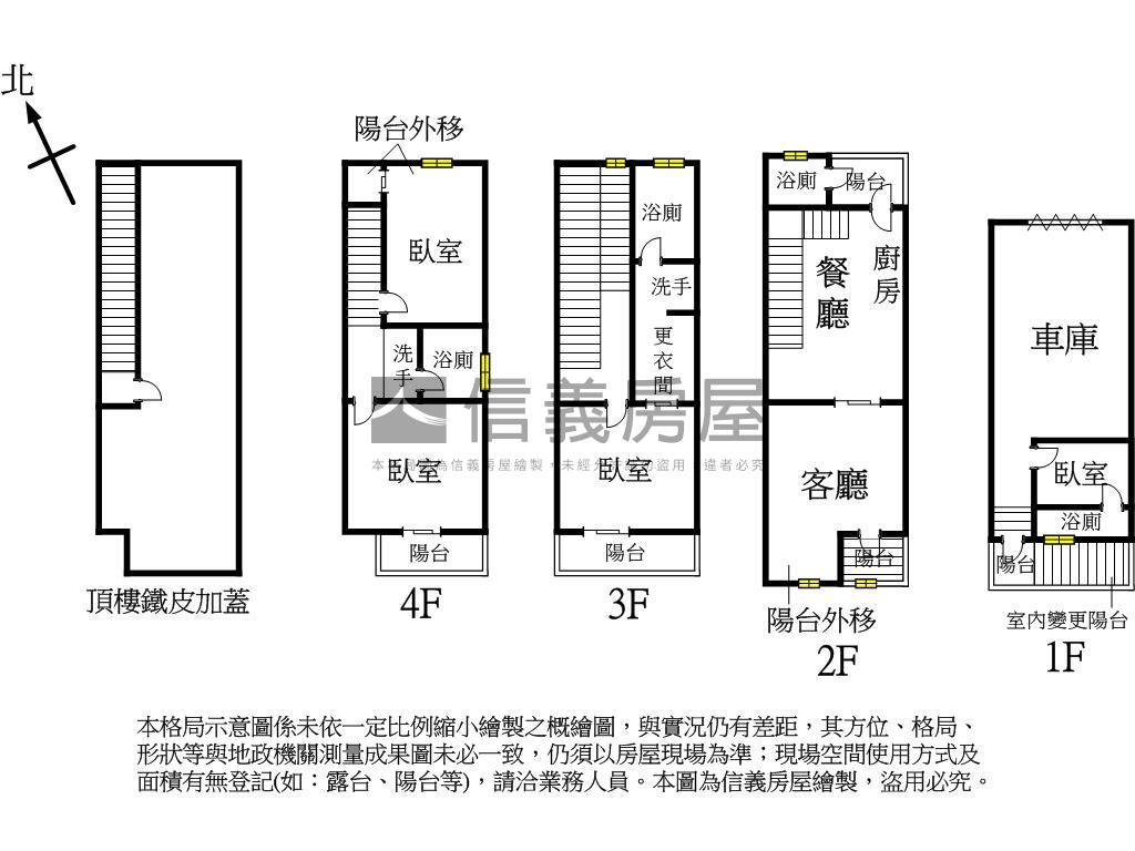 仁武車庫採光透天房屋室內格局與周邊環境