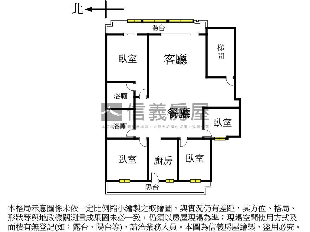 【忠孝名人】綠意滿窗房屋室內格局與周邊環境