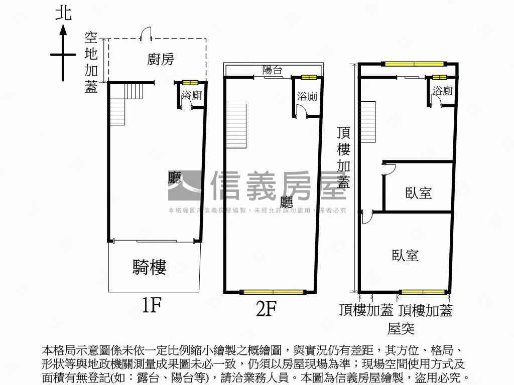 正健行路朝南大地坪店面房屋室內格局與周邊環境