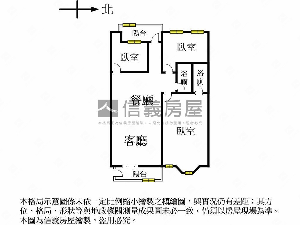 長億陽光三房機上車位讚房屋室內格局與周邊環境