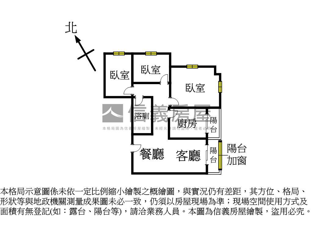 ★福邸龍門★三房車位房屋室內格局與周邊環境