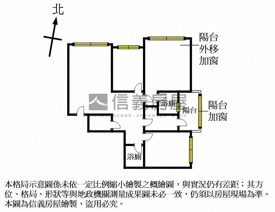 元氣高樓邊間採光視野俱全房屋室內格局與周邊環境