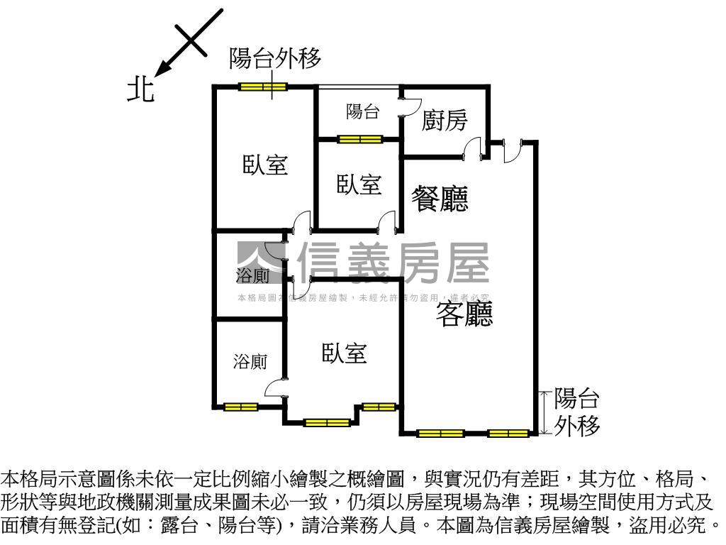 專任．綠園道溫馨三房車位房屋室內格局與周邊環境