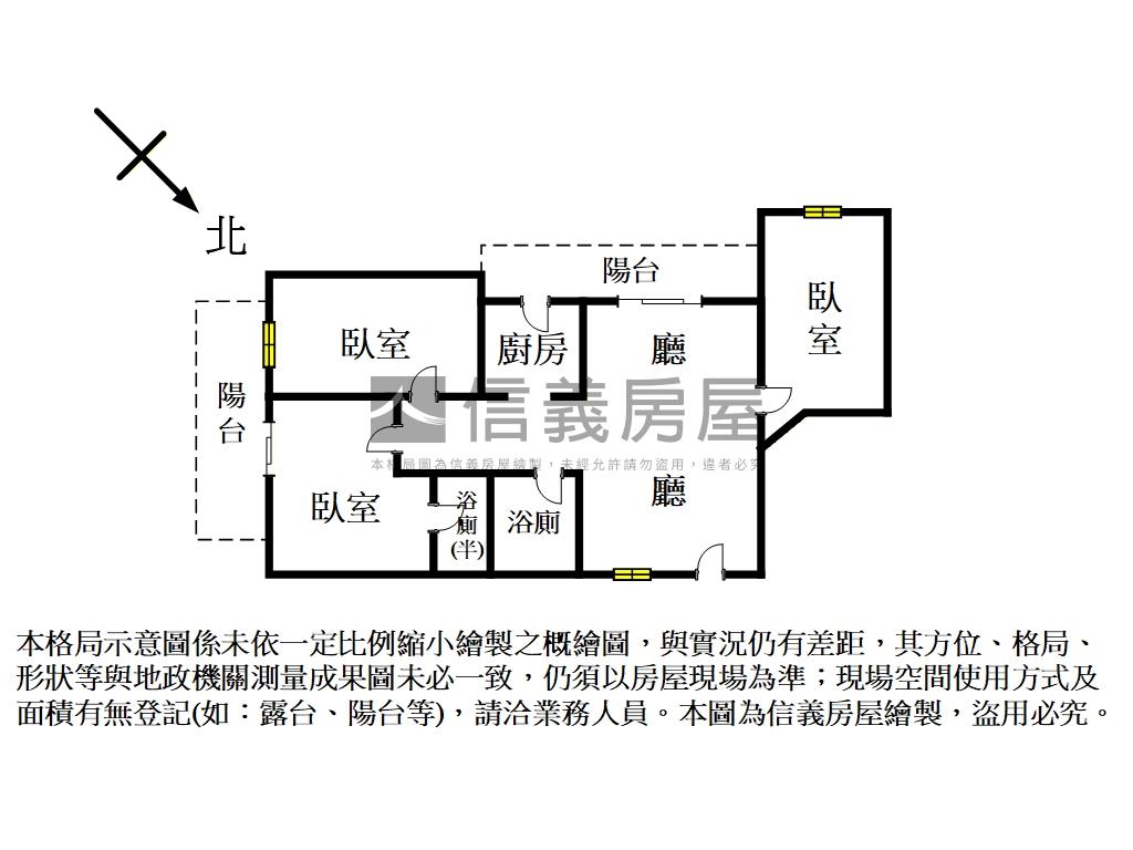 蘭開夏三房房屋室內格局與周邊環境
