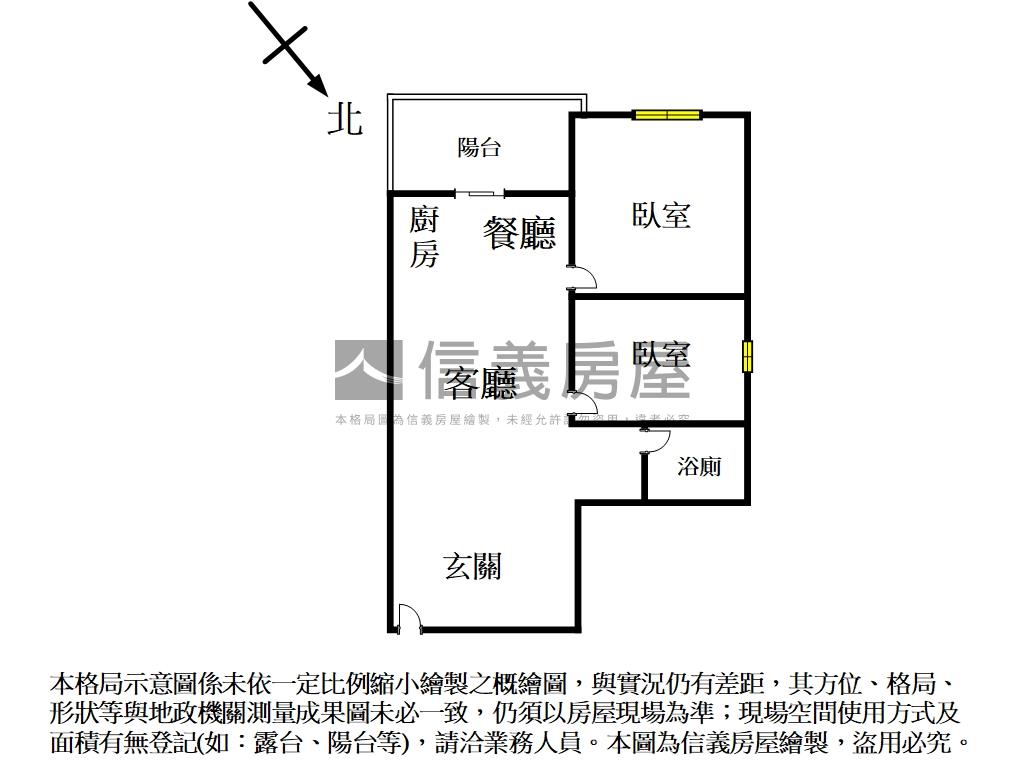 全新｜電梯２房附坡平車位房屋室內格局與周邊環境
