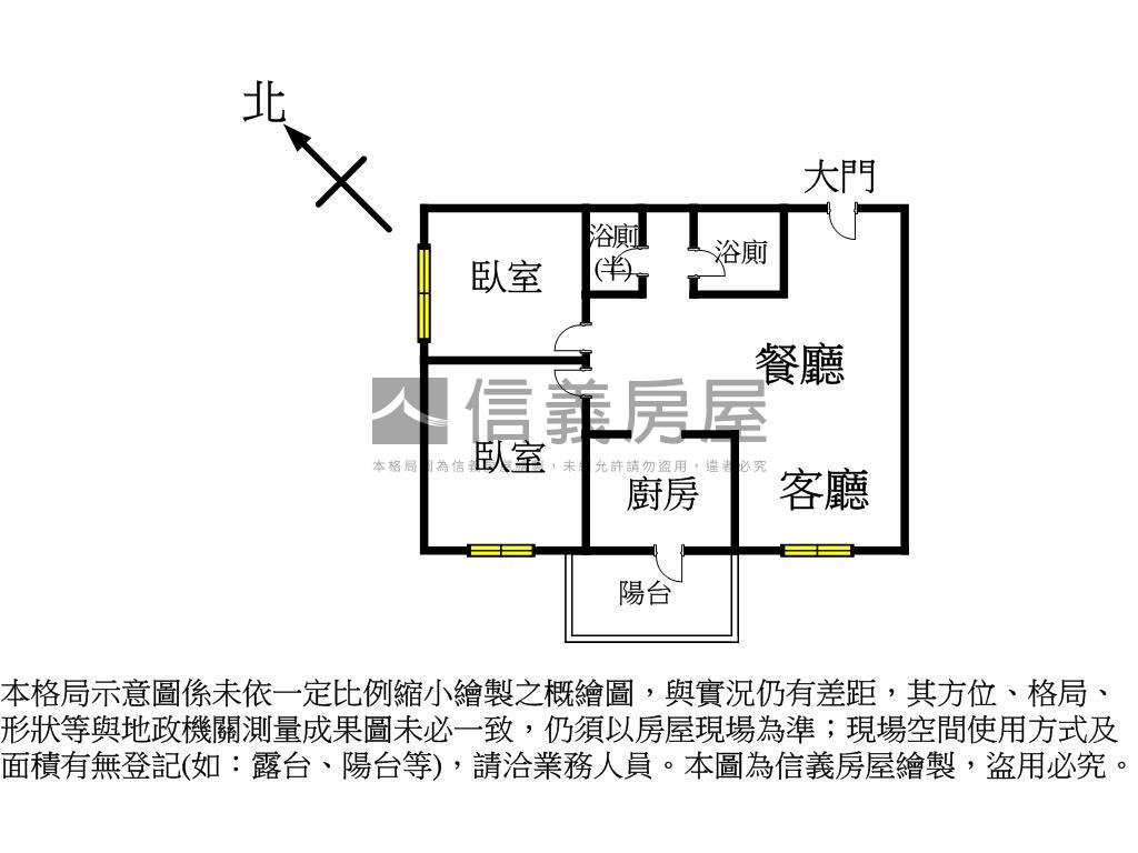 【北士科】常殷一域８樓房屋室內格局與周邊環境