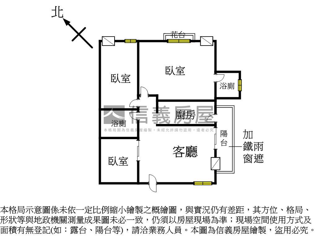 仁武低總價３房２衛雙採光房屋室內格局與周邊環境