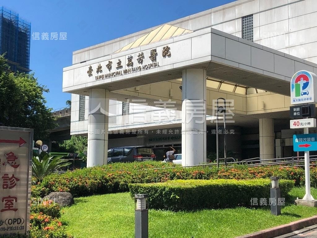 ★近萬芳醫院興隆路金店面房屋室內格局與周邊環境