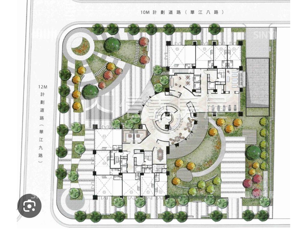 江翠北側聯上涵翠兩房車位房屋室內格局與周邊環境