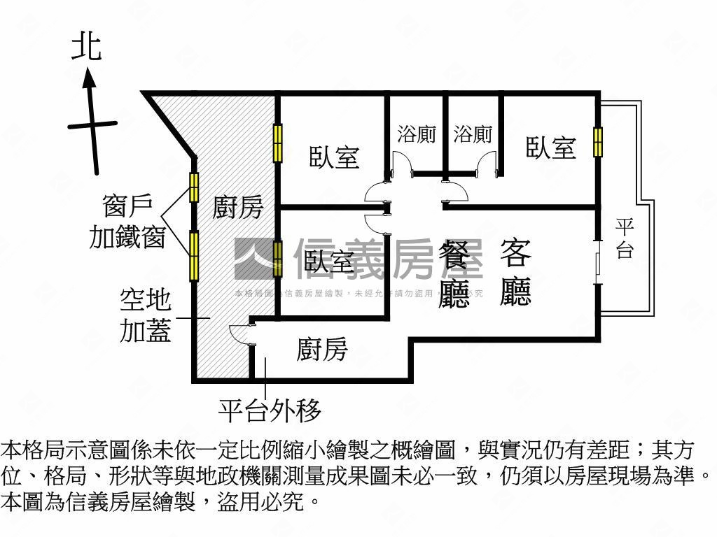 金馬大鎮一期３房附車位房屋室內格局與周邊環境