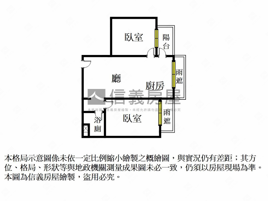 Ａ７低總價允將大作兩房房屋室內格局與周邊環境