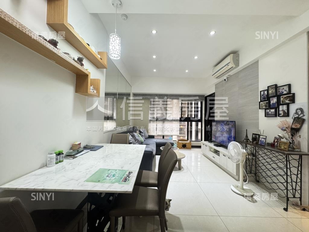 藝光年兩房平面車位房屋室內格局與周邊環境