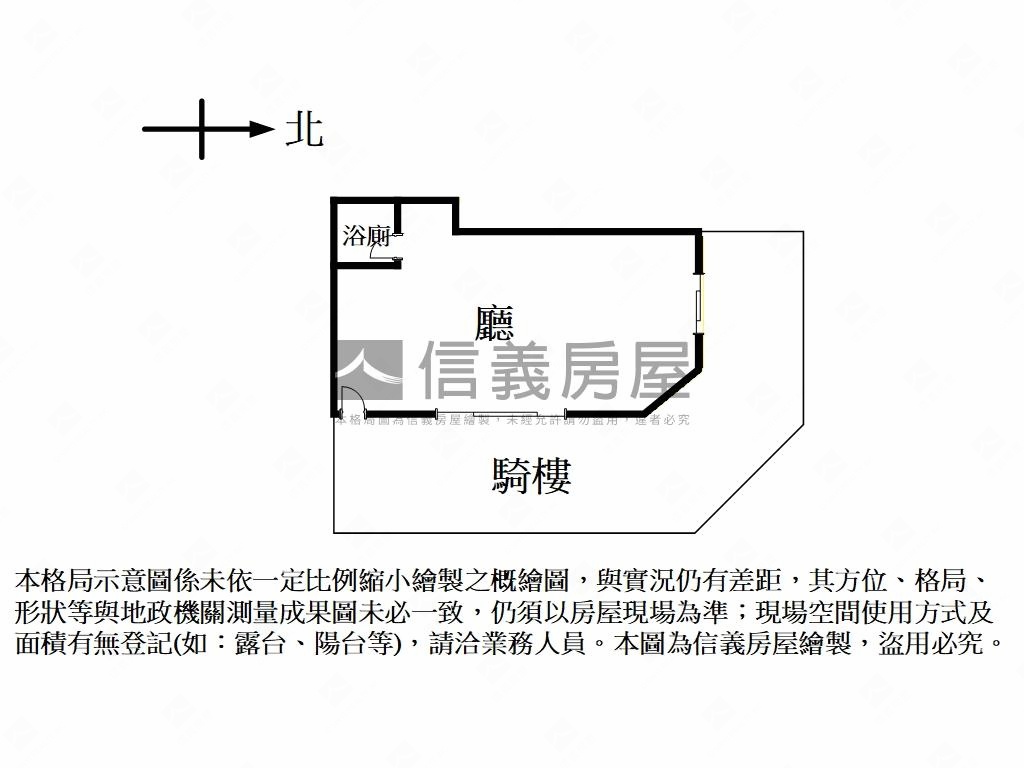 西門家樂福角窗店面房屋室內格局與周邊環境